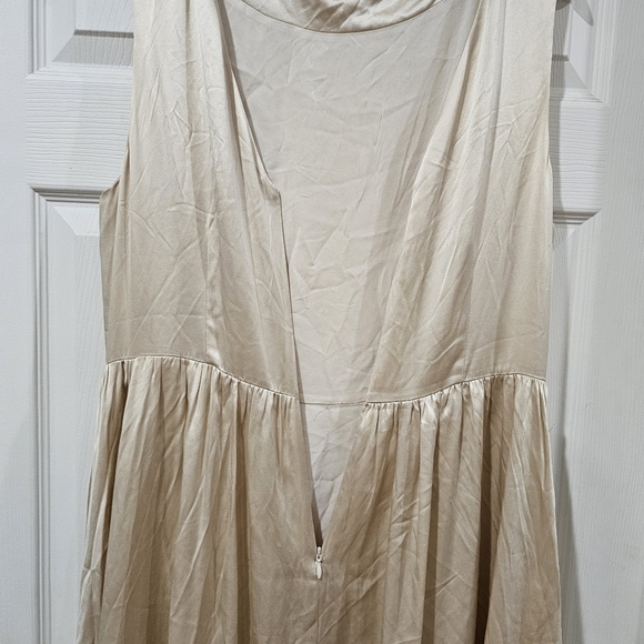 Reformation Blu Silk Dress - Picture 4 of 8